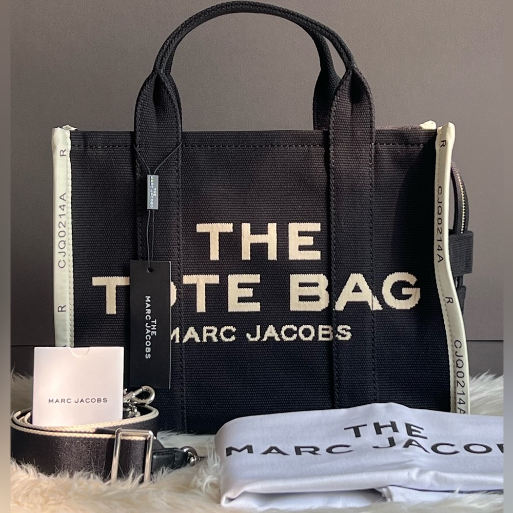 💰SOLD - Marc Jacobs The Jacquard Medium Tote Bag - Picture 13 of 14